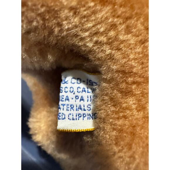 Vintage R. Dakin & Co. Plush Deer Fawn 1980s Stuffed Animal Sleepy Eyes 11" - Picture 6 of 6